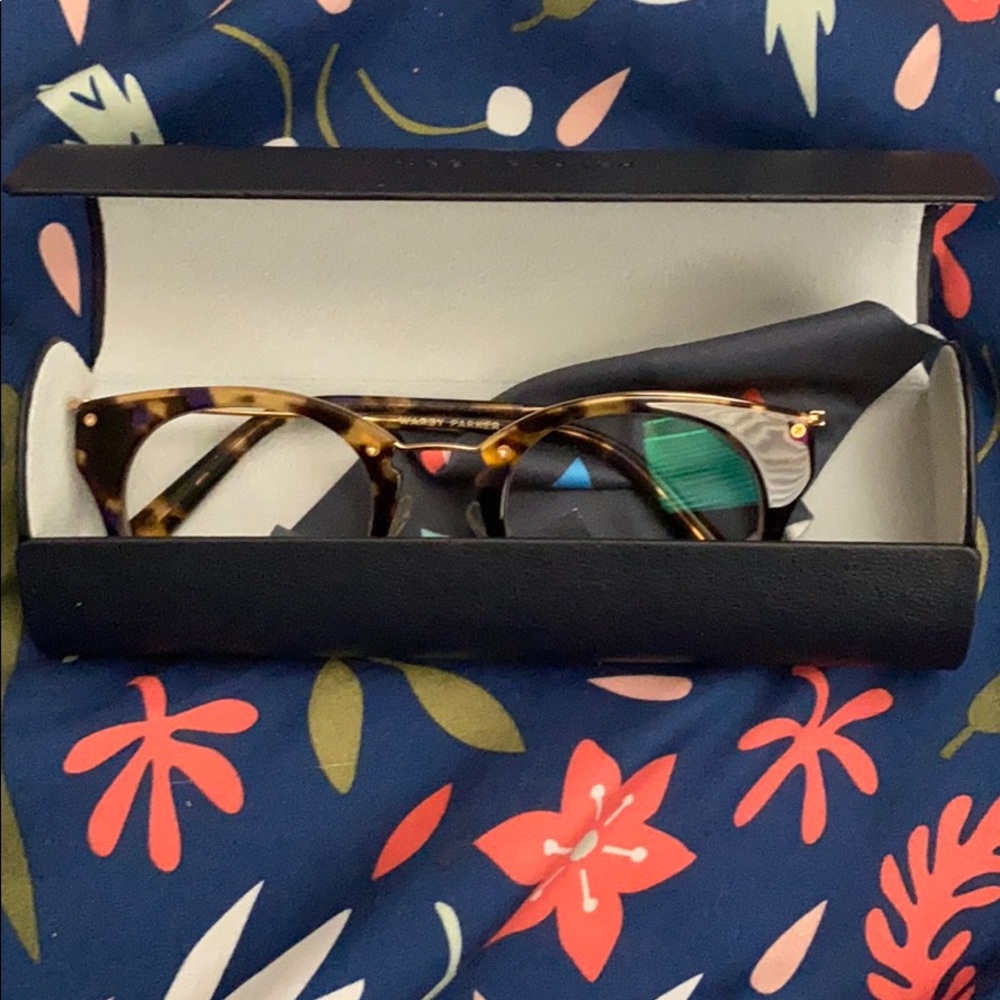 Warby parker Hadley in violet magnolia